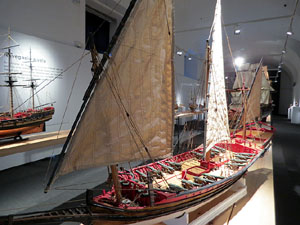 Exposici&oacute; 'Girona prop del mar' de modelisme naval a la Casa de Cultura