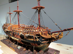 Exposici&oacute; 'Girona prop del mar' de modelisme naval a la Casa de Cultura