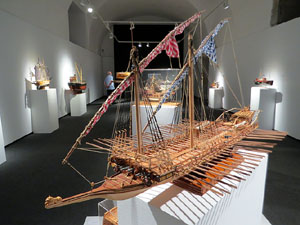 Exposici&oacute; 'Girona prop del mar' de modelisme naval a la Casa de Cultura
