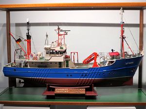 Exposici&oacute; 'Girona prop del mar' de modelisme naval a la Casa de Cultura