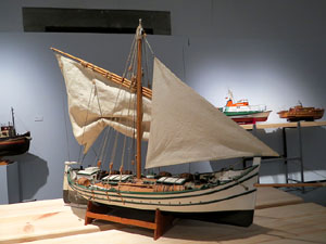 Exposici&oacute; 'Girona prop del mar' de modelisme naval a la Casa de Cultura