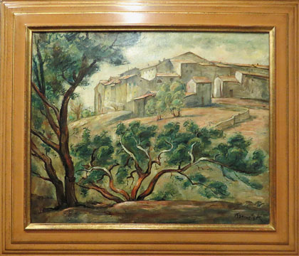Roman Kramsztyk. Paisatge del sud. Ca. 1927
