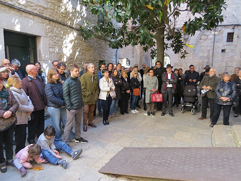 Inauguraci&oacute; oficial de l'exposici&oacute; al Museu d'Hist&ograve;ria