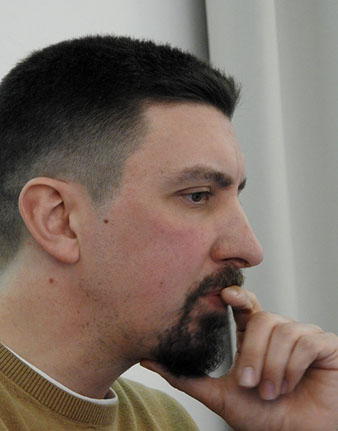 Jordi Renart Roca durant l'acte