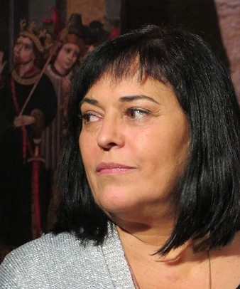 Carme Clusellas, directora del Museu d'Art, durant la inauguraci&oacute;