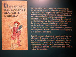 Exposici&oacute; 'Despertant instruments adormits' a la Casa de Cultura de Girona