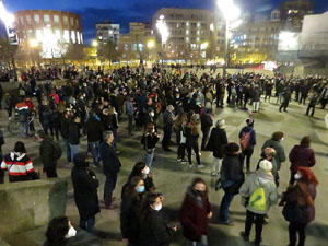 Manifestaci&oacute; per la llibertat de Pablo Has&eacute;l