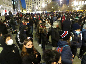 Manifestaci&oacute; per la llibertat de Pablo Has&eacute;l