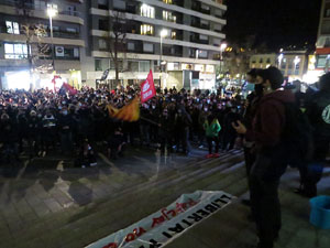 Manifestaci&oacute; per la llibertat de Pablo Has&eacute;l