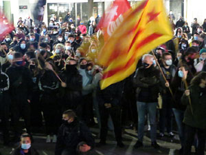 Manifestaci&oacute; per la llibertat de Pablo Has&eacute;l