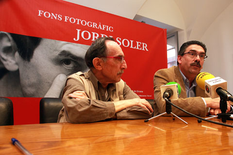 Jordi Soler cedeix el seu fons fotogr&agrave;fic a l'arxiu d'imatges Emili Massanas de la Diputaci&oacute; de Girona. 2007