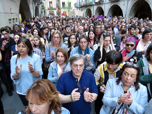 Manifestaci&oacute; contra la sent&egrave;ncia de La Manada