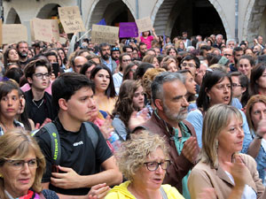 Manifestaci&oacute; contra la sent&egrave;ncia de La Manada