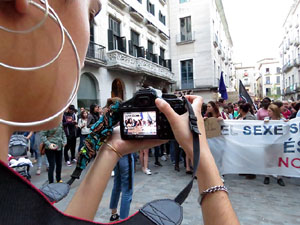Manifestaci&oacute; contra la sent&egrave;ncia de La Manada