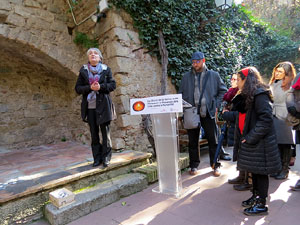 Dia de la Mem&ograve;ria de l'Holocaust i la Prevenci&oacute; dels Crims contra la Humanitat al Pati dels Rabins del Centre Bonastruc &ccedil;a Porta