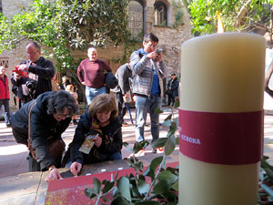 Dia de la Mem&ograve;ria de l'Holocaust i la Prevenci&oacute; dels Crims contra la Humanitat al Pati dels Rabins del Centre Bonastruc &ccedil;a Porta