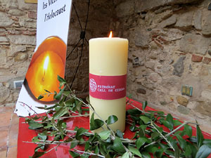 Dia de la Mem&ograve;ria de l'Holocaust i la Prevenci&oacute; dels Crims contra la Humanitat al Pati dels Rabins del Centre Bonastruc &ccedil;a Porta