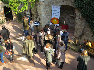 Dia de la Mem&ograve;ria de l'Holocaust i la Prevenci&oacute; dels Crims contra la Humanitat al Pati dels Rabins del Centre Bonastruc &ccedil;a Porta