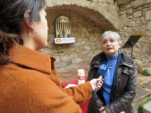 Dia de la Mem&ograve;ria de l'Holocaust i la Prevenci&oacute; dels Crims contra la Humanitat al Pati dels Rabins del Centre Bonastruc &ccedil;a Porta