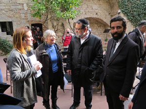 Dia de la Mem&ograve;ria de l'Holocaust i la Prevenci&oacute; dels Crims contra la Humanitat al Pati dels Rabins del Centre Bonastruc &ccedil;a Porta
