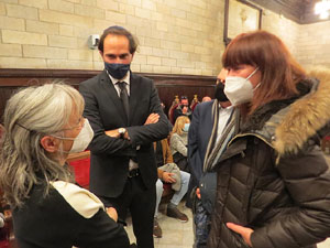 Dia de la Mem&ograve;ria de l'Holocaust i la Prevenci&oacute; dels Crims contra la Humanitat al Sal&oacute; de Plens de l'Ajuntament de Girona