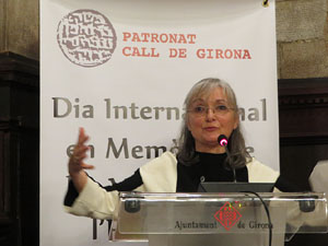 Dia de la Mem&ograve;ria de l'Holocaust i la Prevenci&oacute; dels Crims contra la Humanitat al Sal&oacute; de Plens de l'Ajuntament de Girona