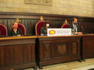 Dia de la Mem&ograve;ria de l'Holocaust i la Prevenci&oacute; dels Crims contra la Humanitat al Sal&oacute; de Plens de l'Ajuntament de Girona