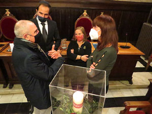 Dia de la Mem&ograve;ria de l'Holocaust i la Prevenci&oacute; dels Crims contra la Humanitat al Sal&oacute; de Plens de l'Ajuntament de Girona
