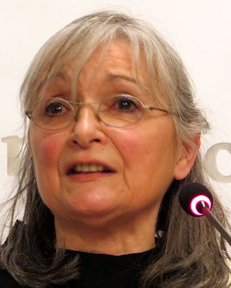 Assumpci&oacute; Hosta, directora del Patronat Call de Girona, durant l'acte