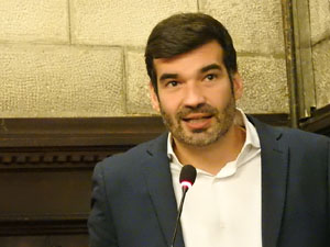Dia de la Mem&ograve;ria de l'Holocaust i la Prevenci&oacute; dels Crims contra la Humanitat al Sal&oacute; de Plens de l'Ajuntament de Girona