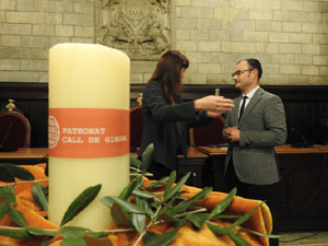 Dia de la Mem&ograve;ria de l'Holocaust i la Prevenci&oacute; dels Crims contra la Humanitat al Sal&oacute; de Plens de l'Ajuntament de Girona