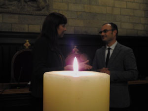 Dia de la Mem&ograve;ria de l'Holocaust i la Prevenci&oacute; dels Crims contra la Humanitat al Sal&oacute; de Plens de l'Ajuntament de Girona