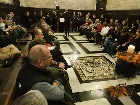 Dia de la Mem&ograve;ria de l'Holocaust i la Prevenci&oacute; dels Crims contra la Humanitat al Sal&oacute; de Plens de l'Ajuntament de Girona
