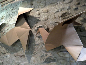 Origami. Exposici&oacute; de Jordi Pericot al Centre C&iacute;vic de Santa Eug&egrave;nia de Ter - Can Ninetes