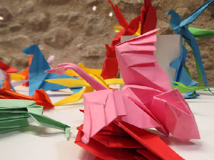 Origami. Exposici&oacute; de Jordi Pericot al Centre C&iacute;vic de Santa Eug&egrave;nia de Ter - Can Ninetes
