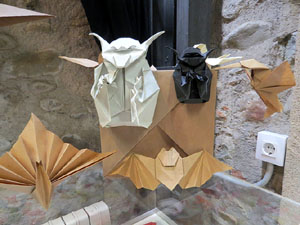 Origami. Exposici&oacute; de Jordi Pericot al Centre C&iacute;vic de Santa Eug&egrave;nia de Ter - Can Ninetes