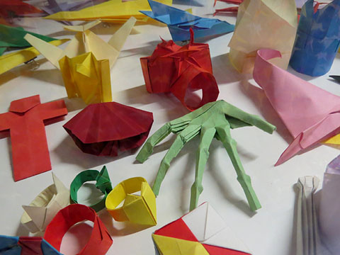 Peces de l'exposici&oacute;