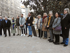 Restituci&oacute; de la placa commemorativa del 4 de febrer de 1939