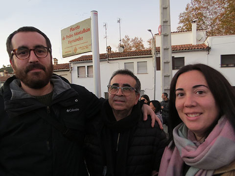 Fill i n&eacute;ts de Pedro Montalb&aacute;n Hern&aacute;ndez durant l'acte