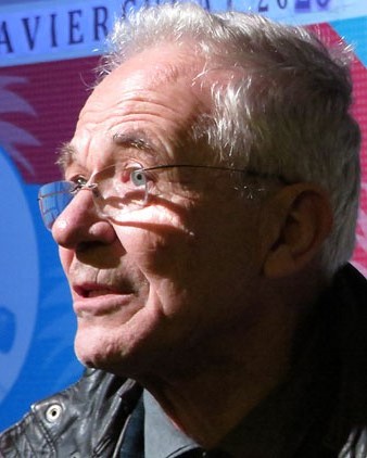 Llu&iacute;s Valent&iacute;, director del Festival de Cinema de Girona, durant l'esdeveniment