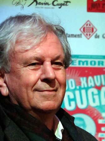 Joan Planas durant el lliurament de premis