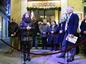 Premis homenatge Xavier Cugat, organitzat pel Festival de Cinema de Girona, a la pla&ccedil;a de l'Oli