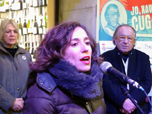Premis homenatge Xavier Cugat, organitzat pel Festival de Cinema de Girona, a la pla&ccedil;a de l'Oli
