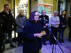 Premis homenatge Xavier Cugat, organitzat pel Festival de Cinema de Girona, a la pla&ccedil;a de l'Oli