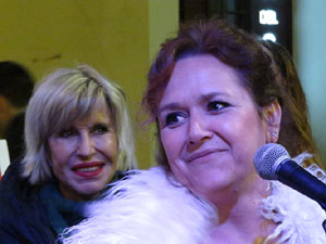 Premis homenatge Xavier Cugat, organitzat pel Festival de Cinema de Girona, a la pla&ccedil;a de l'Oli