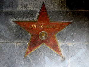 Premis homenatge Xavier Cugat, organitzat pel Festival de Cinema de Girona, a la pla&ccedil;a de l'Oli