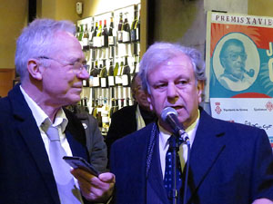 Premis homenatge Xavier Cugat, organitzat pel Festival de Cinema de Girona, a la pla&ccedil;a de l'Oli