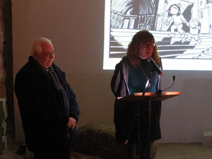 Presentaci&oacute; del conte 'Els enigmes del Beatusaure i la Bruixa de la Catedral'  al soterrani de la Catedral de Girona