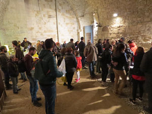 Presentaci&oacute; del conte 'Els enigmes del Beatusaure i la Bruixa de la Catedral'  al soterrani de la Catedral de Girona