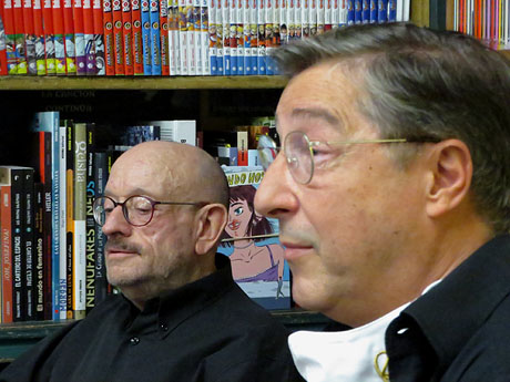 Llibreria Geli. Presentaci&oacute; de La cuina de la Costa Brava i del Pirineu de Girona, de Jaume F&agrave;brega, amb Joan Roca del Celler de Can Roca